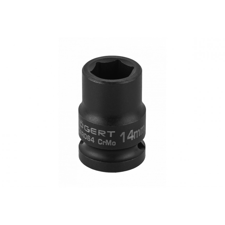 Rázový nástavec 1/2" krátka 14mm HT4R064