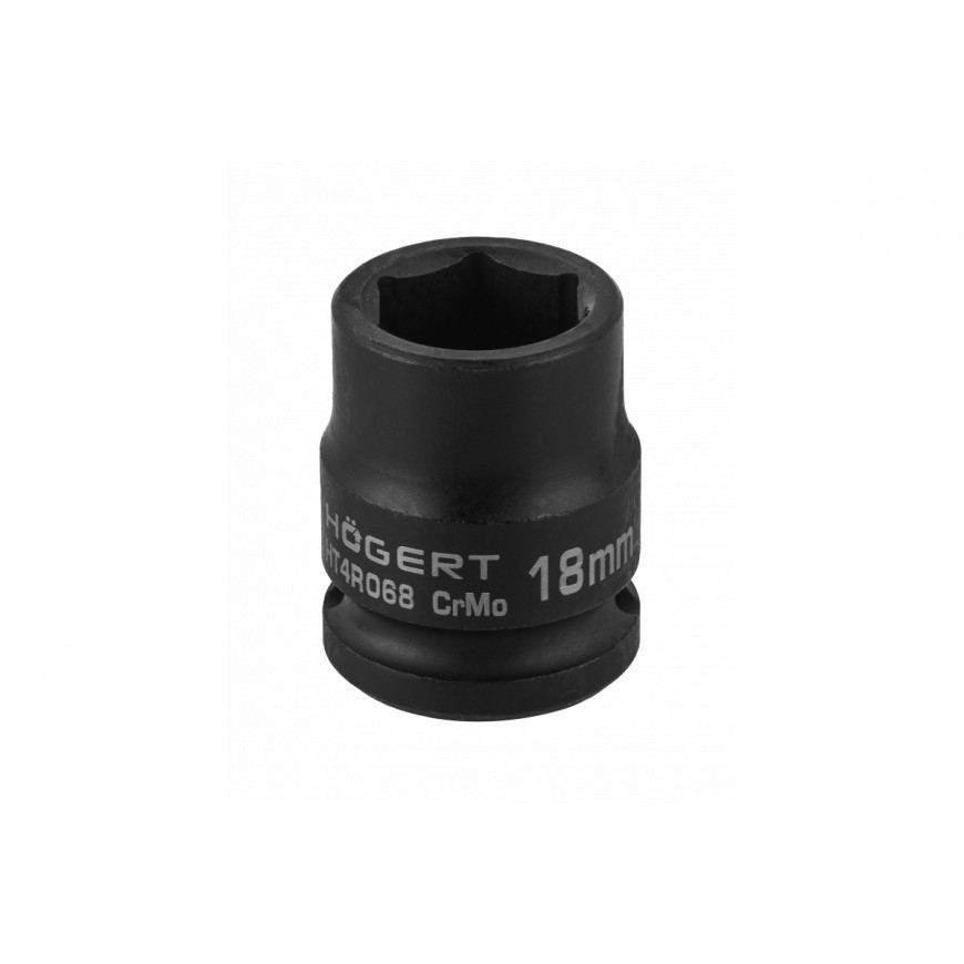 Rázový nástavec 1/2" krátka 18mm HT4R068