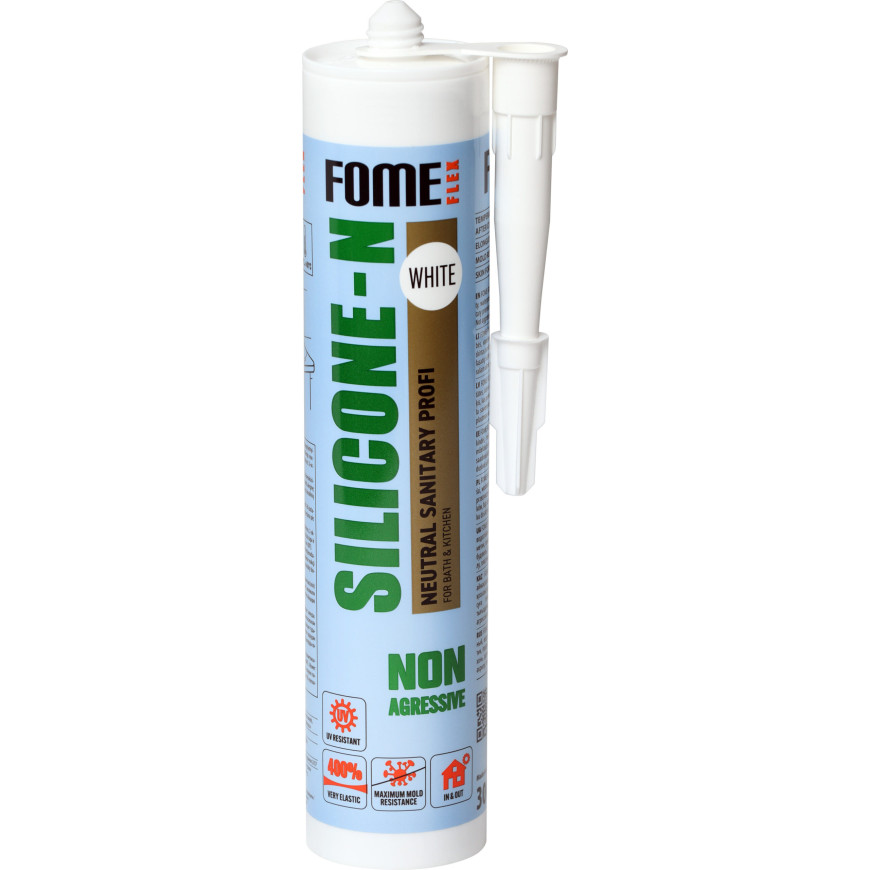 Silikón Sanitárny neutrálny 300 ml biely