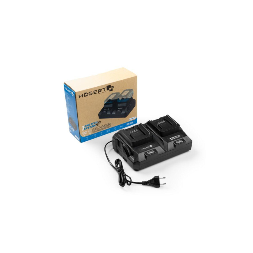 Nabíjačka AKU batérií DUO 8A 18V HT2E283-DC8 Nabíjačka AKU batérií DUO 8A 18V HT2E283-DC8