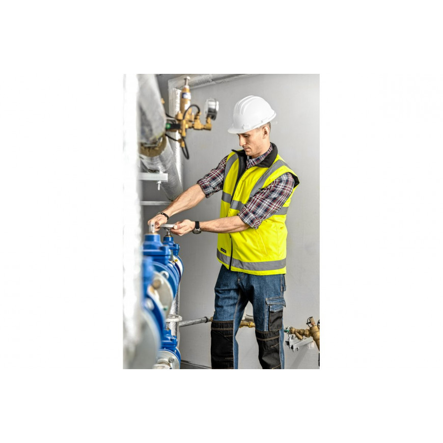 Vesta výstražná zateplená REMS žltá HT5K245