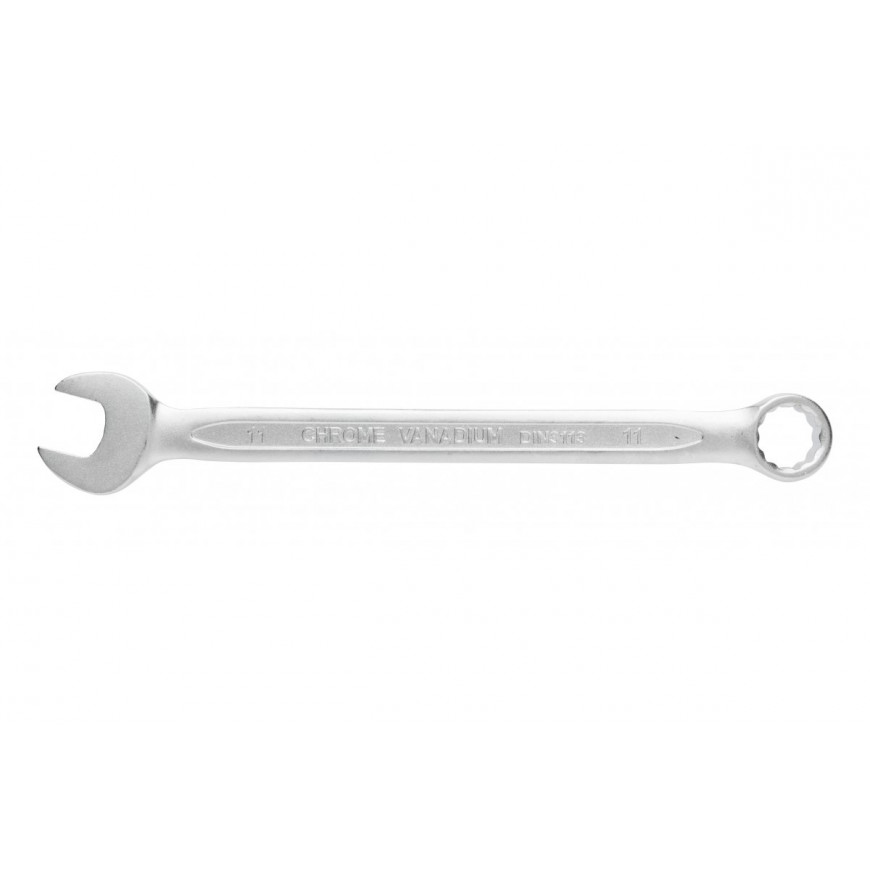 Očko-plochý kľúč CrV oceľ 11 mm DIN 3113