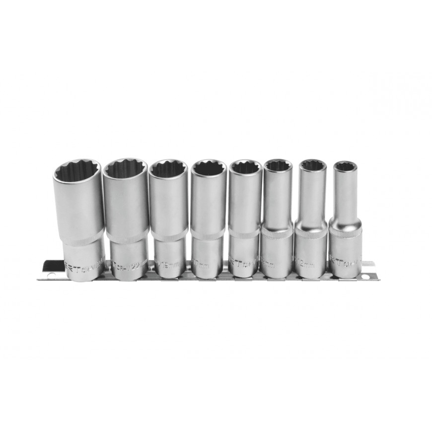 Sada 1/2 nástrčných SPLINE kľúčov 8-dielna HT4R051