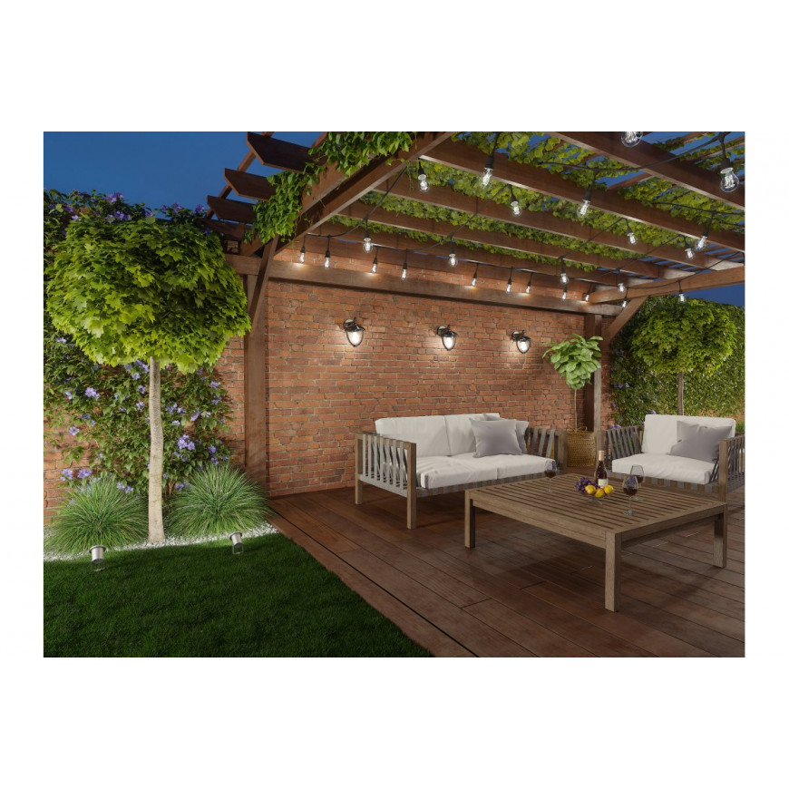 Zahradná girlanda 10m, AC220-240V, 50-60Hz,10 žiaroviek E27 AE-GIR10-10 Zahradná girlanda 10m, AC220-240V, 50-60Hz,10 žiaroviek E27 AE-GIR10-10