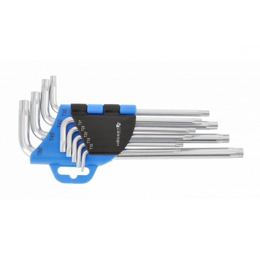 Sada Torx kľúčov dlhých 9-dielna HT1W809