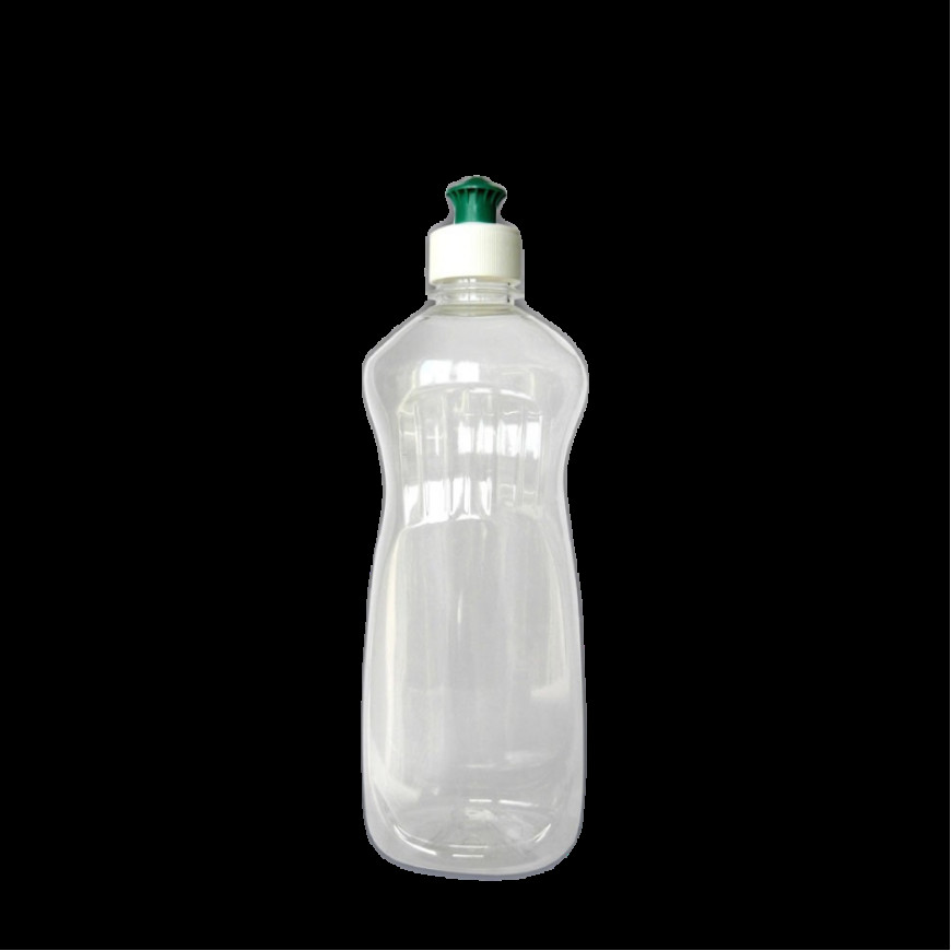 Fľaša PET Nr. 5 Číra 0,5L + Uzáver