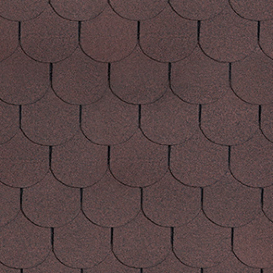 Šindeľ Bobrovka hnedá 2m2/bal YOGA PLUS