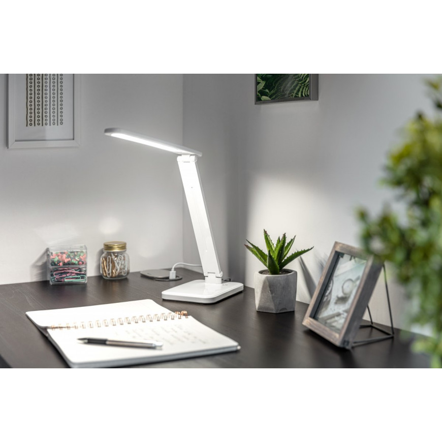 Stolná LED lampa HIKARI 6W 400lm biela LB-HIK6WCCT-00