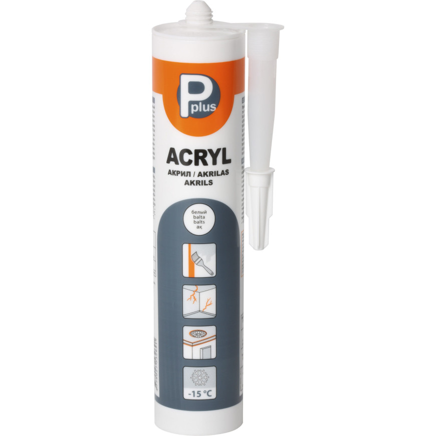 Akryl na fasády a steny biely 300ml