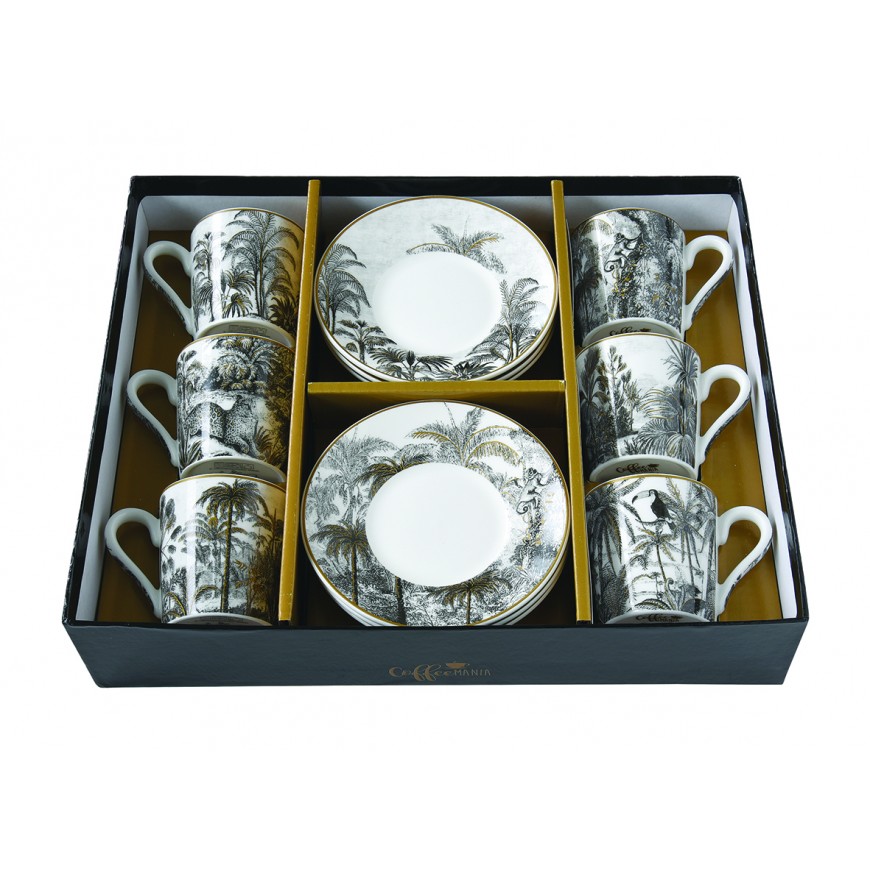 Kávová súprava Wild 100ml - 6+6ks