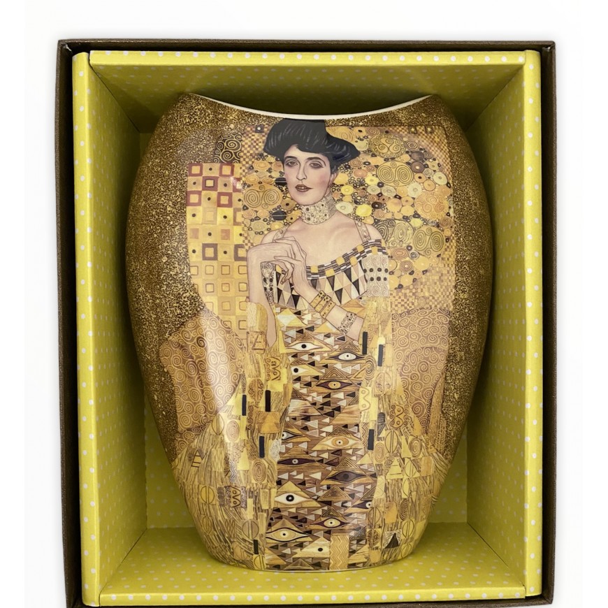 Váza 20cm Klimt DÁMA v ozdobnej krabici