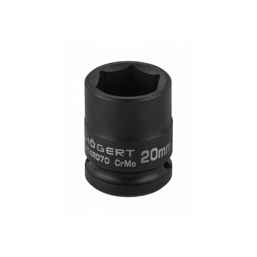 Rázový nástavec 1/2" krátka 20mm HT4R070