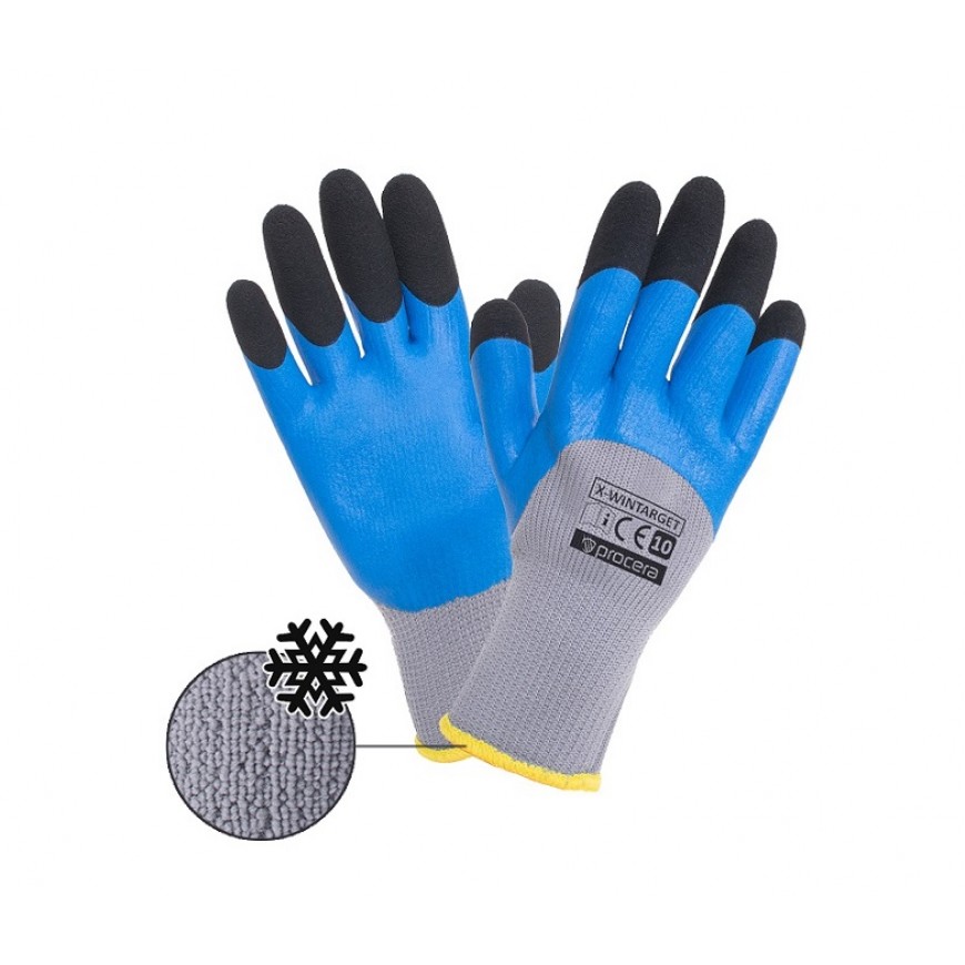 Pracovné rukavice zimné X-WINTARGET 10