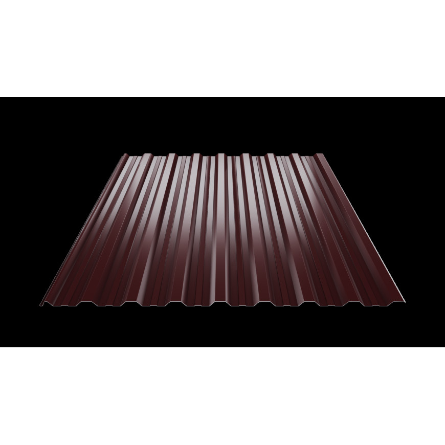 Plech trapézový TRB18/1100, 0,5 mm, dĺžka 2 m antracit