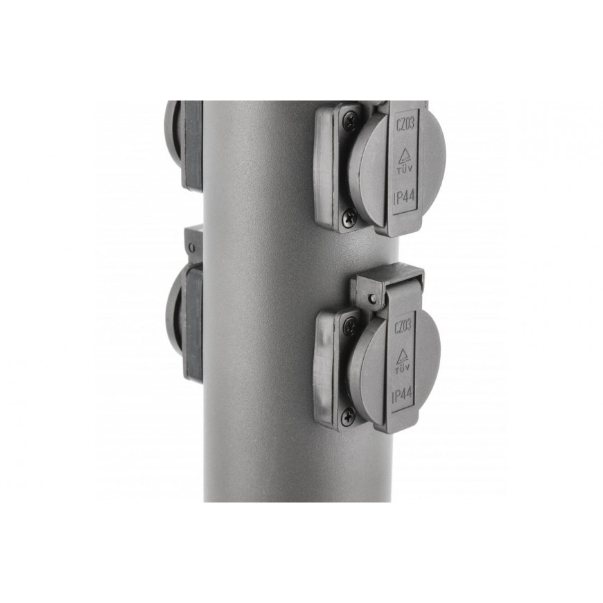 Zahradný stĺpik CORTA-P36 4x zásuvka max 3500W IP54 OS-CORP36G-30 Zahradný stĺpik CORTA-P36 4x zásuvka max 3500W IP54 OS-CORP36G-30