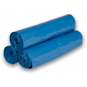 Vrecia LDPE rolované modré 700x1.100 / 60my 25ks