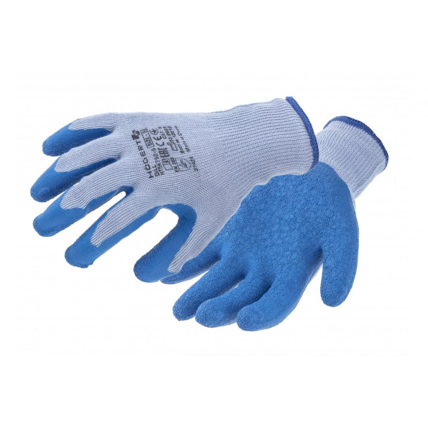 Pracovné rukavice DILL šedo-modré