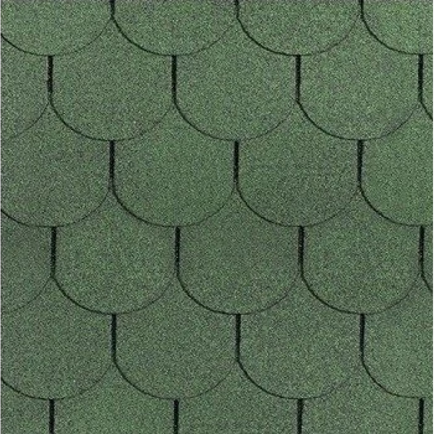 Šindeľ Bobrovka zelená 3m2/bal ROCK