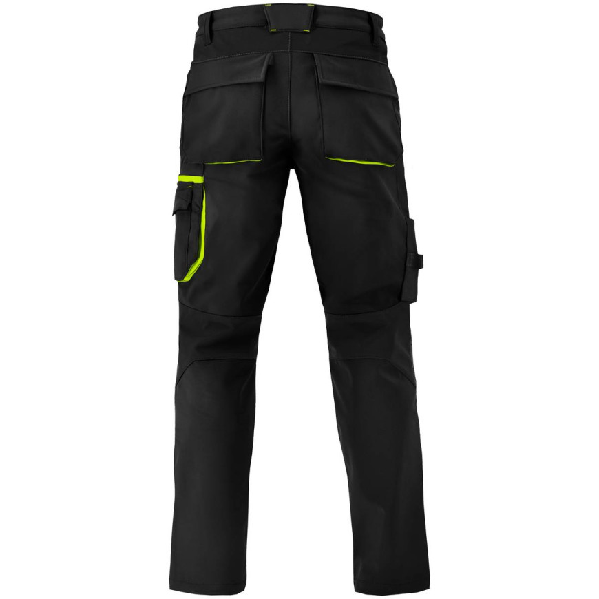 Nohavice do pása softshell POWERFLEX Black