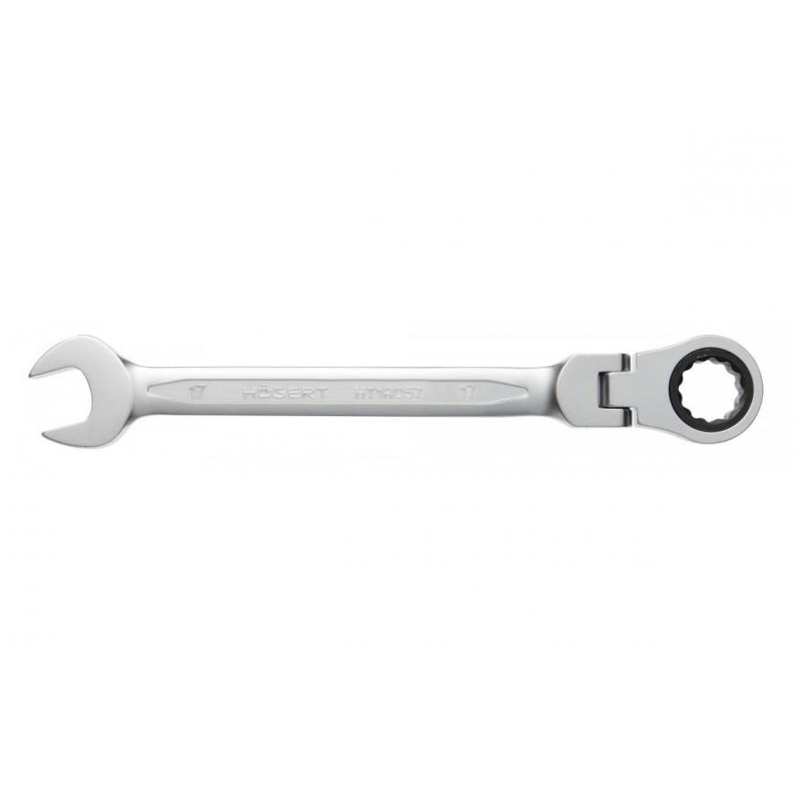 Kombinovaný račňový OP kľúč s flex hlavou CrV oceľ 8 mm 72T HT1R048