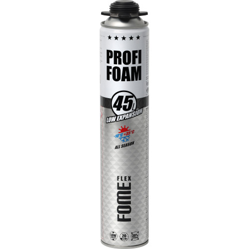 Pena pištolová PROFI FF 45L nízkoexpanzná 750 ml