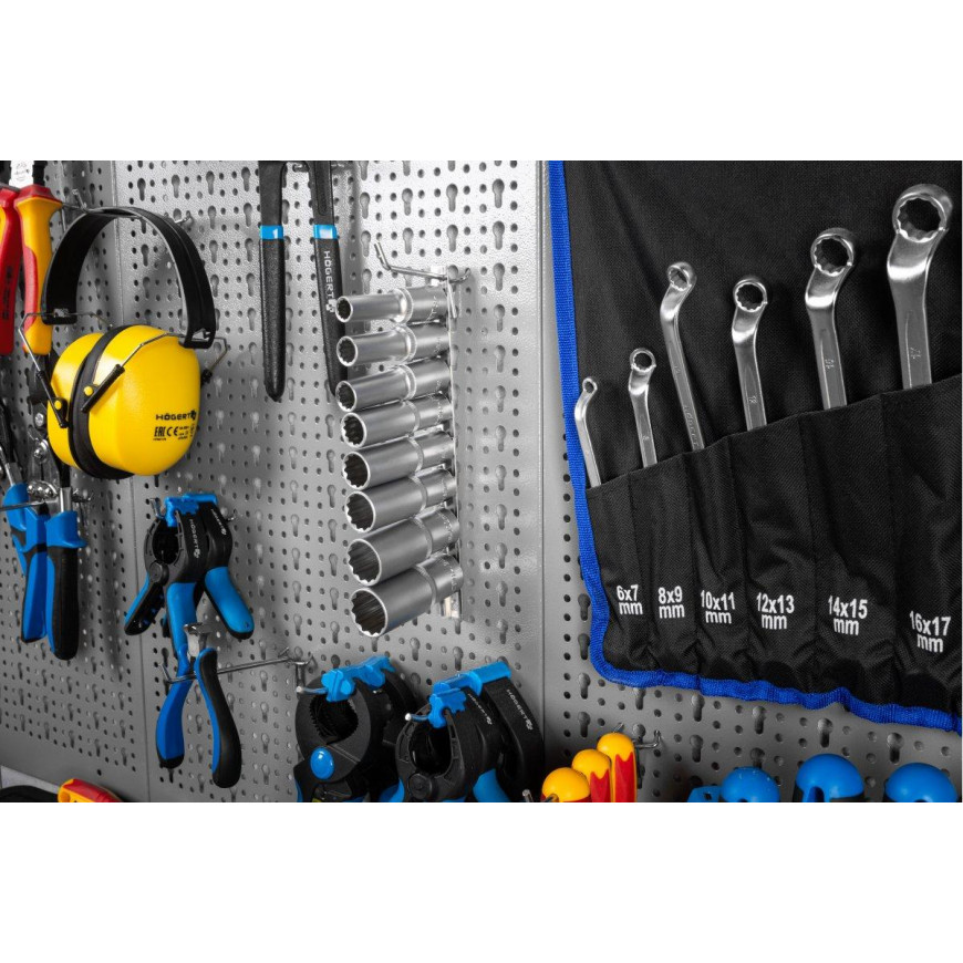 Sada 1/2 nástrčných SPLINE kľúčov 8-dielna HT4R051