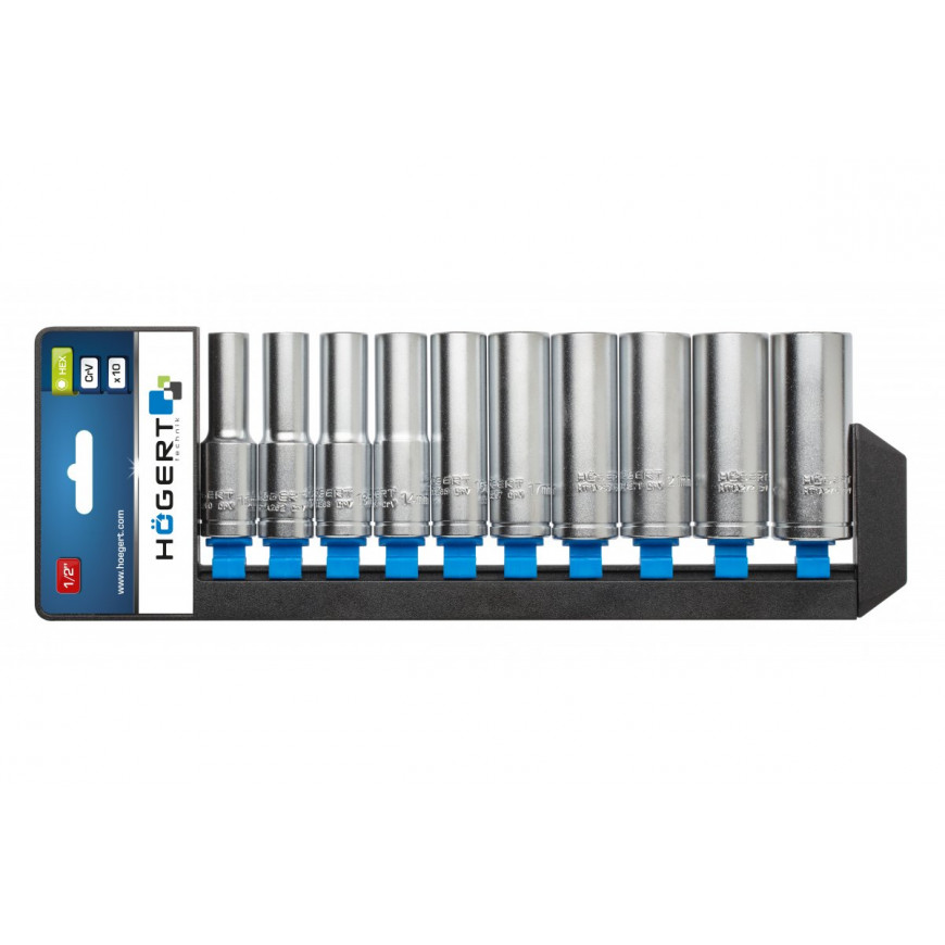 Sada hlavíc 1/2" 10 ks HT1A888