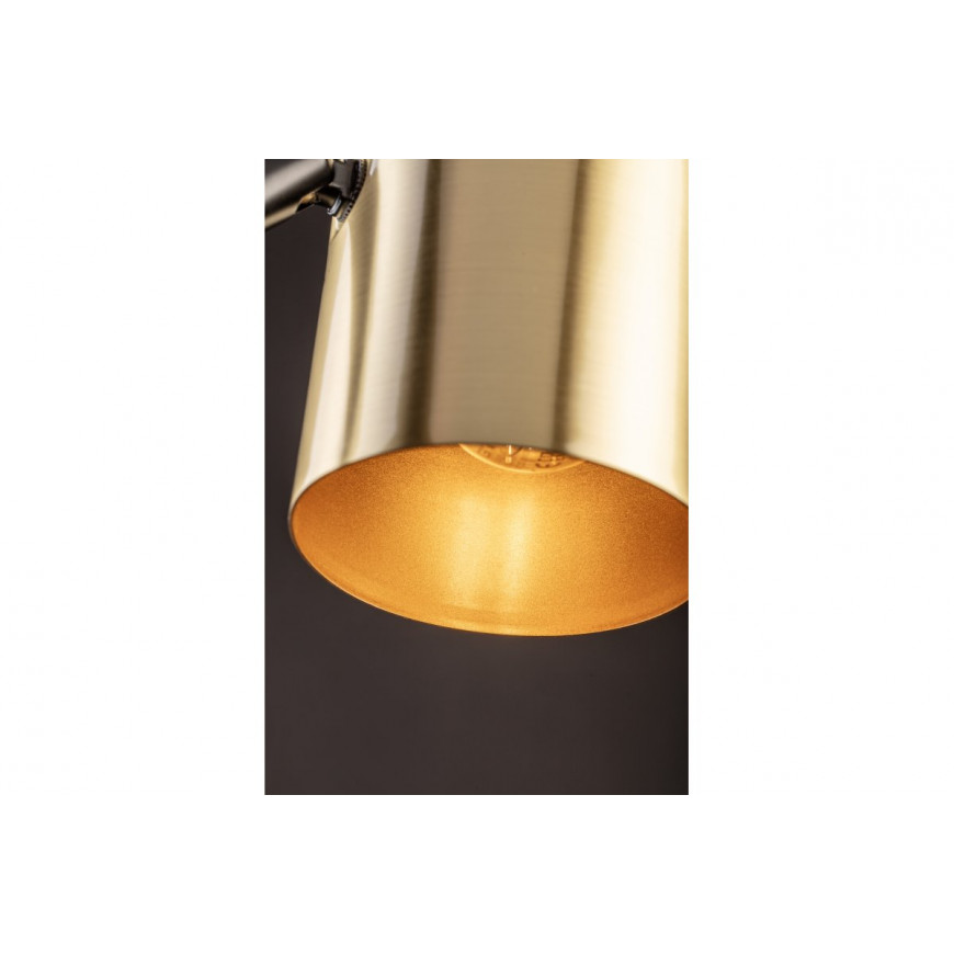 Stolná lampa MYŠ E27 25W 8cm čierno-zlatá