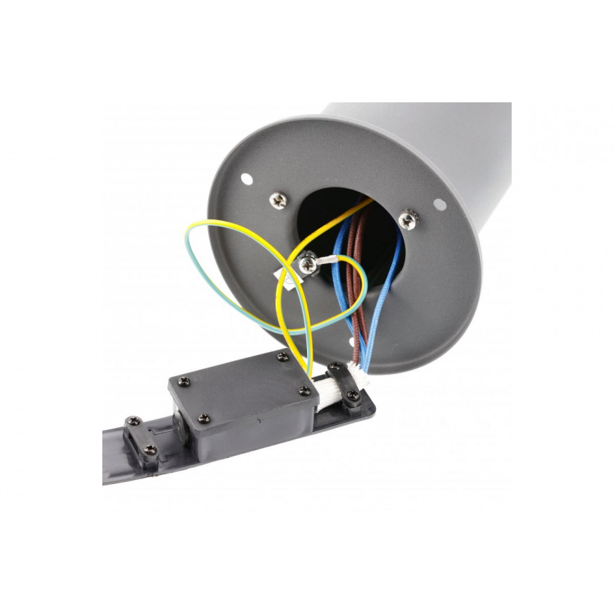 Zahradné svietidlo CORTA-P 80 E27 max 25W IP44 + zásuvka max 3000W OS-CORP80G-30