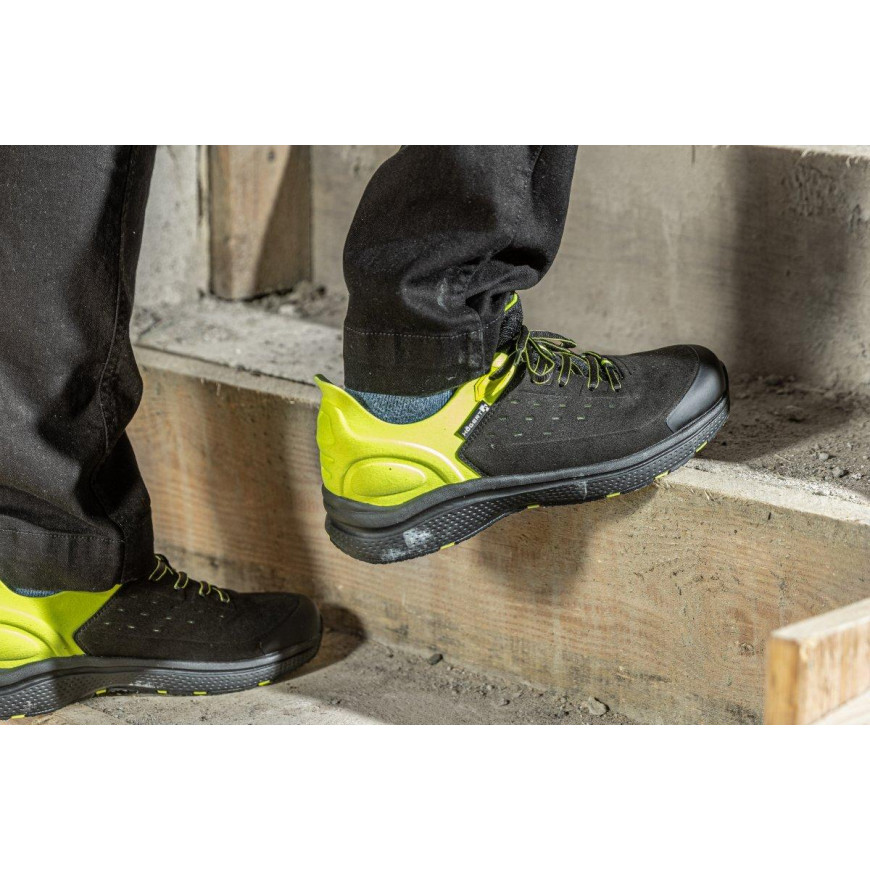 Pracovná obuv SAUTEN O1 FO SR čierno-žltá HT5K579