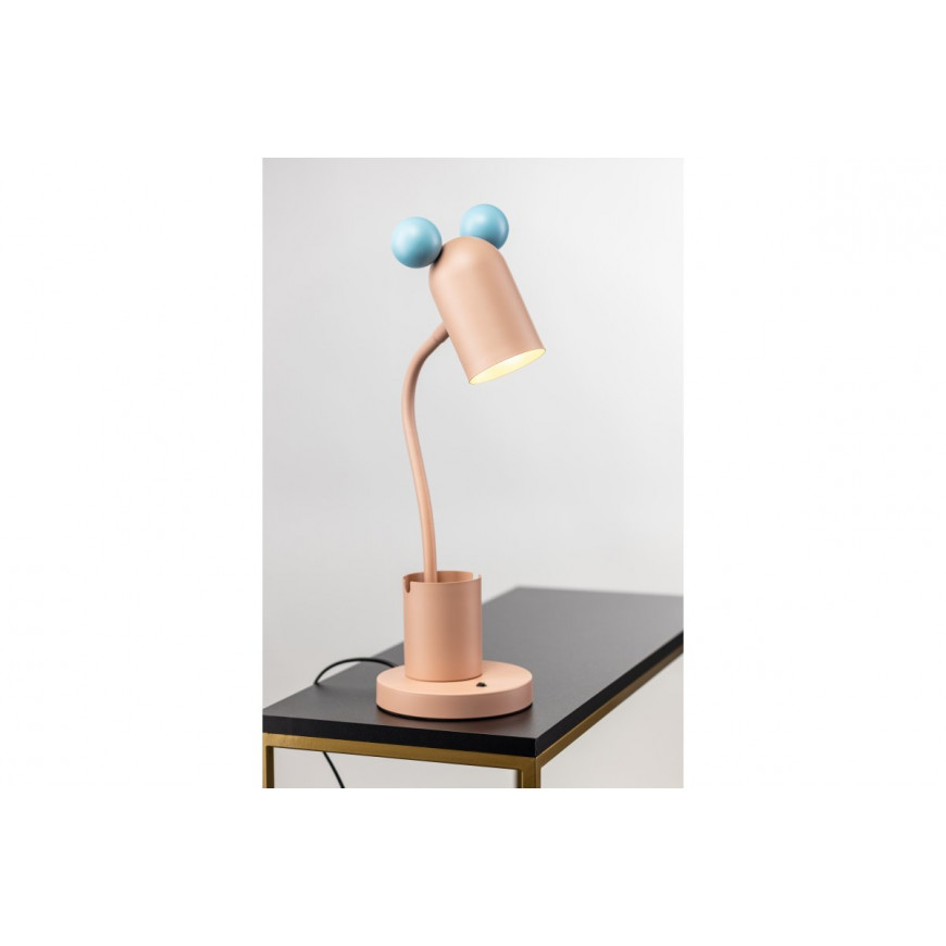 Stolná lampa MYŠ E27 25W 8cm ružová LB-MOUS-20-DEC Stolná lampa MYŠ E27 25W 8cm ružová LB-MOUS-20-DEC