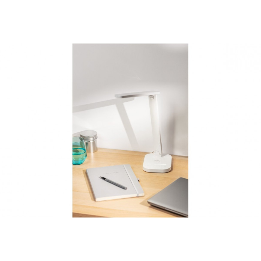 Stolná LED lampa GALE 8W 550lm biela LB-GAL8W-00-DEC