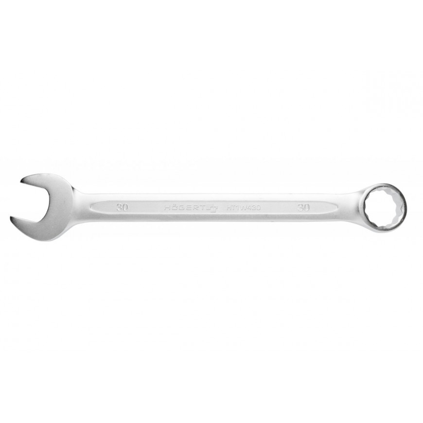 Očko-plochý kľúč CrV oceľ 30 mm DIN 3113 HT1W430