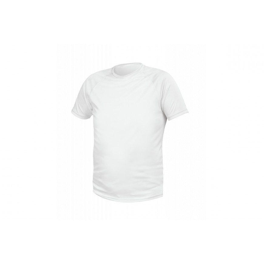 SEEVE Polyesterové tričko biele