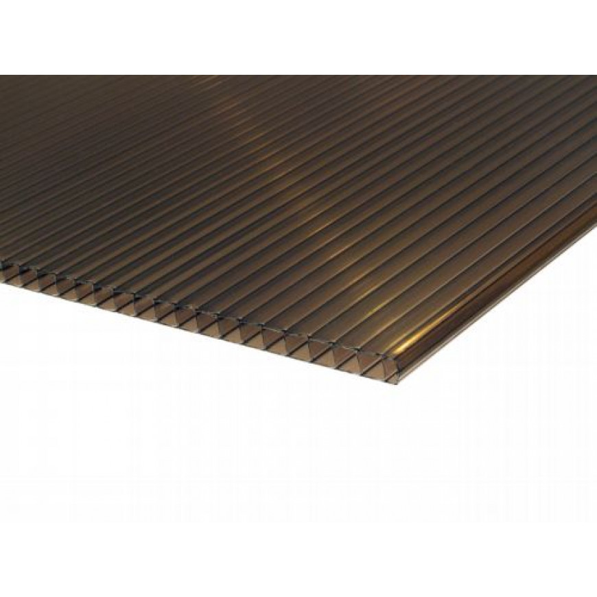 Polykarbonát dutinkový 8 mm bronz