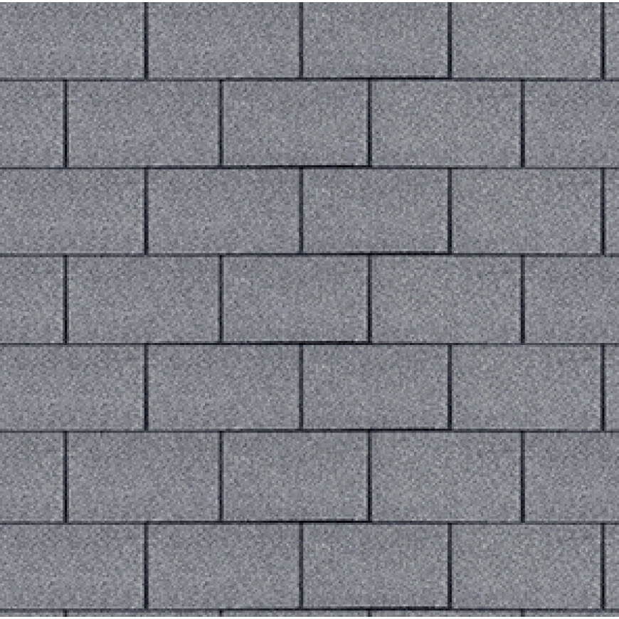 Šindeľ Obdĺžnik sivý 2m2/bal YOGA TRIO