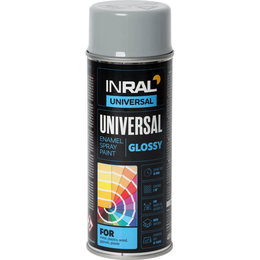 Sprej INRAL UNIVERSAL 400ml RAL 7001 sivá strieborná Sprej INRAL UNIVERSAL 400ml RAL 7001 sivá strieborná