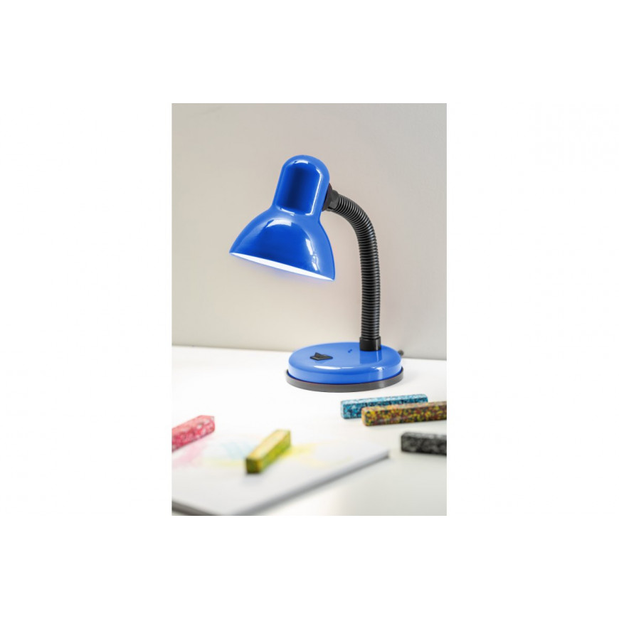 Stolná lampa RIO E27 40W modrá LB-RIOE27-40