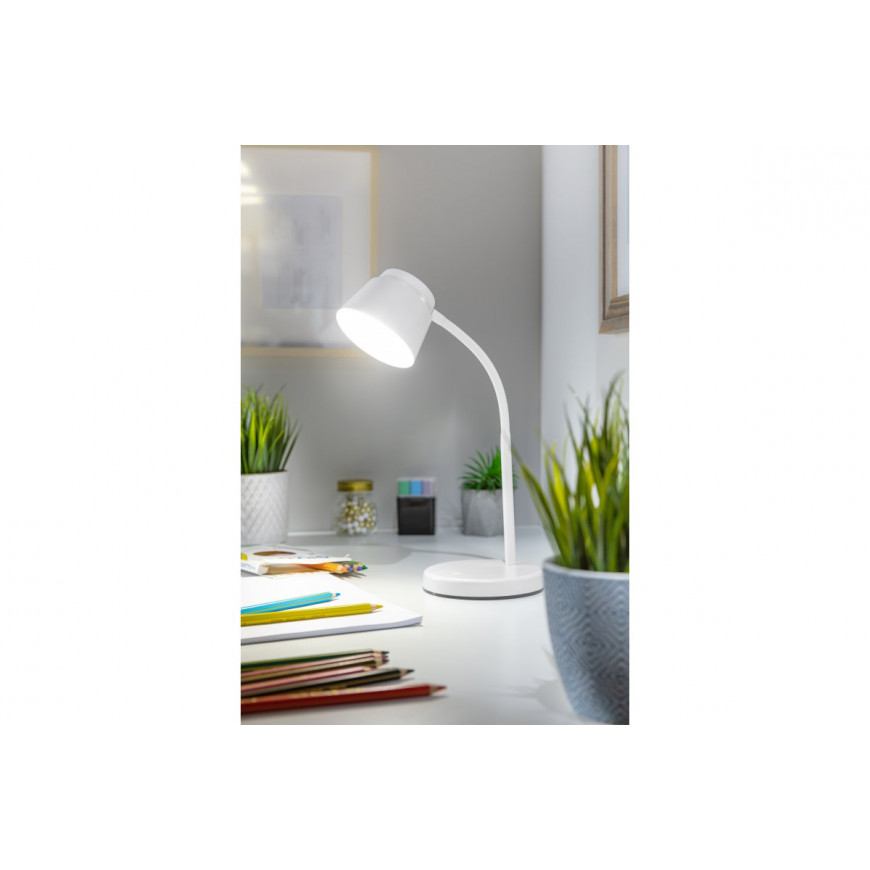 Stolná LED lampa HELIN 6W 350lm biela