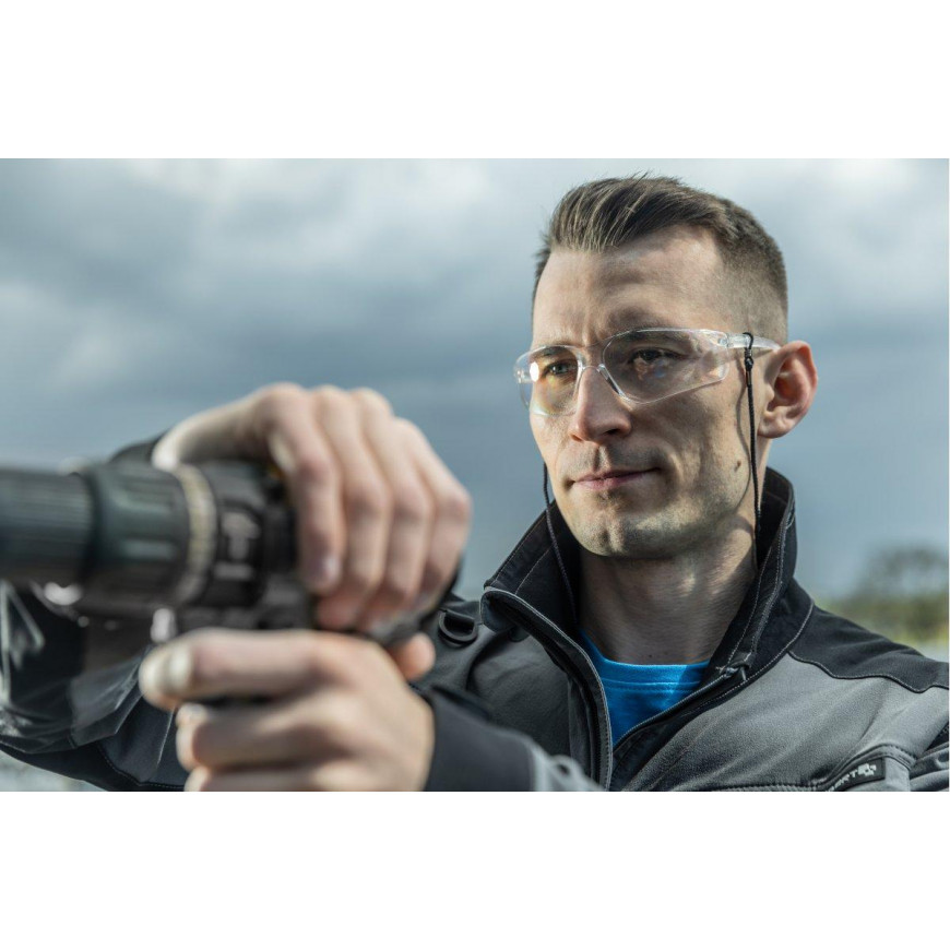 Ochranné okuliare SAUER číre/modré uni HT5K012