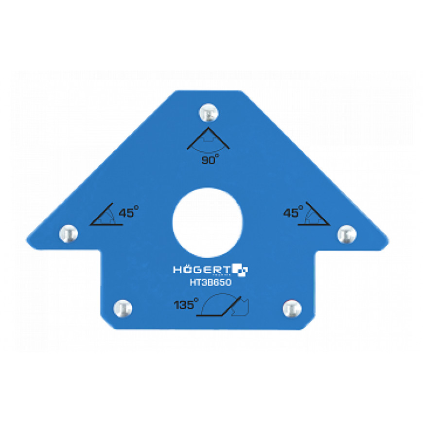 Magnetický zvárací uholník šípový 34kg