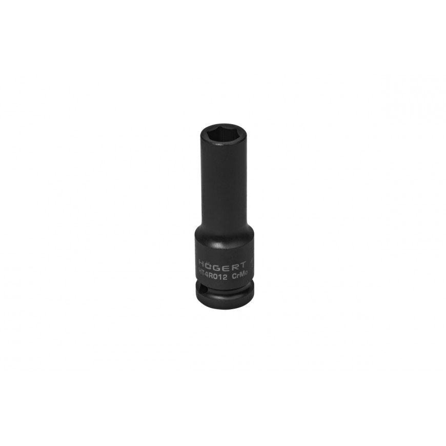 Rázová hlavica 1/2" 12 mm CrMo hlboká HT4R012
