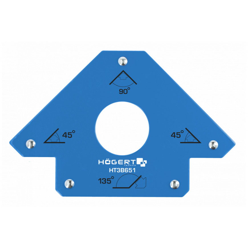 Magnetický zvárací uholník šípový 22,5kg