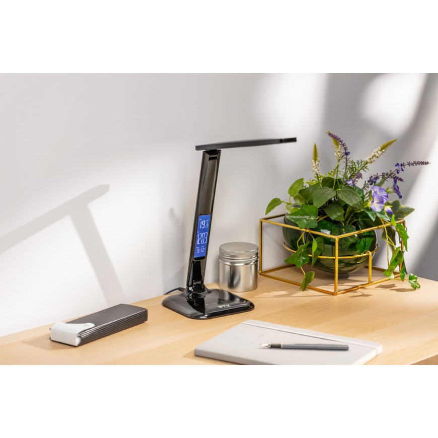 Stolná LED lampa LINEAR 7W 420lm čierna LB-LIN7W-10-DEC